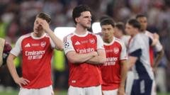 Arsenal to Celebrate Premier League Title Amid Champions League Heartbreak