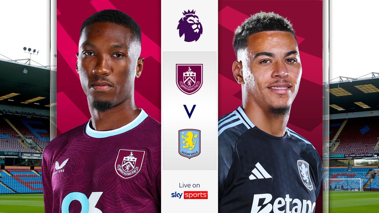 Aston Villa Names Strong Starting XI Against Burnley