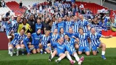 Brighton Seals Historic Spot in Women's FA Cup Final