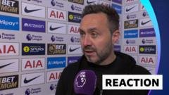 De Zerbi Confident Tottenham Can Avoid Relegation After Draw