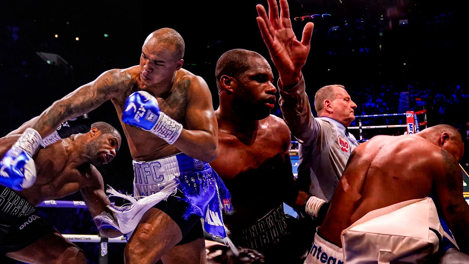 Dubois Claims Victory Over Wardley in Dramatic Heavyweight Clash