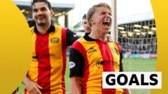 Dunfermline and Thistle Share Spoils in Play-off Semi-Final First Leg
