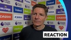 Glasner to Field Strongest Squad Against Arsenal While Managing Fitness