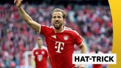 Harry Kane's Hat-Trick Powers Bayern Munich Past Cologne