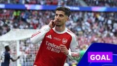 Havertz Puts Arsenal Ahead Early in Champions League Final