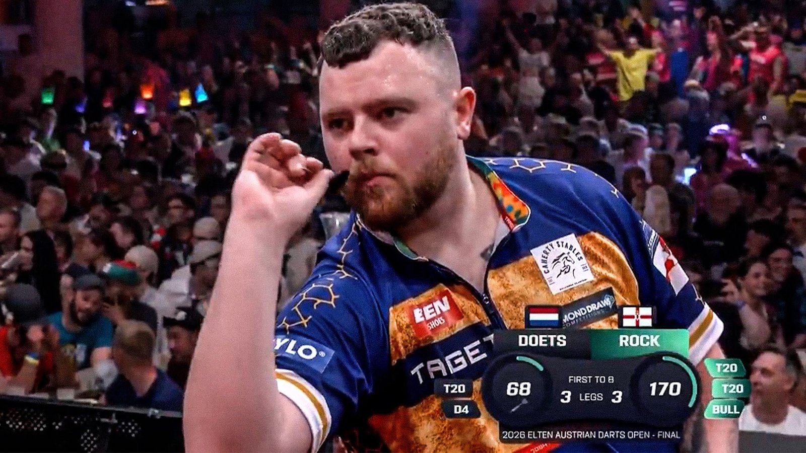 Josh Rock's Stunning 170 Checkout Seals Austrian Darts Open Victory