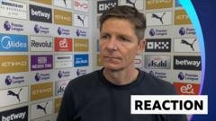 Oliver Glasner Acknowledges Manchester City's Dominance