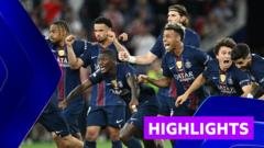 PSG Claims Champions League Title Again After Shootout Victory