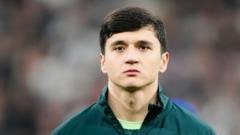 Abdukodir Khusanov Selected for Uzbekistan's World Cup Squad