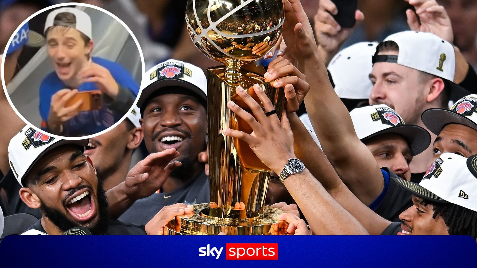 Knicks Clinch NBA Championship: A Surreal Victory Celebration