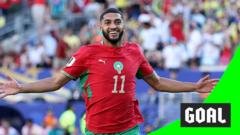 Saibari’s Precision Strike Puts Morocco Ahead of Brazil