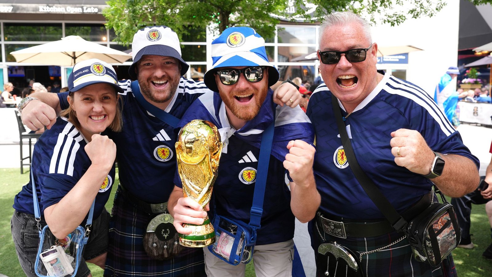 Scotland Adopts Back Five Formation Against Morocco