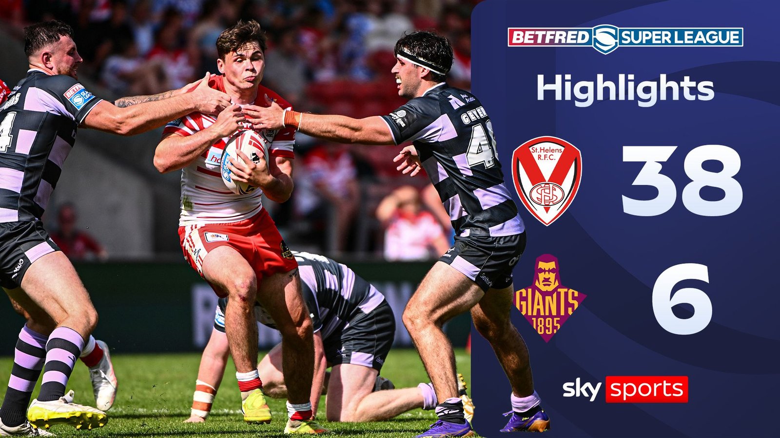 St Helens Dominates Huddersfield Giants to Regain Momentum