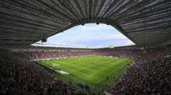 Suspended Camera Disrupts Hungary vs Kazakhstan Friendly Match